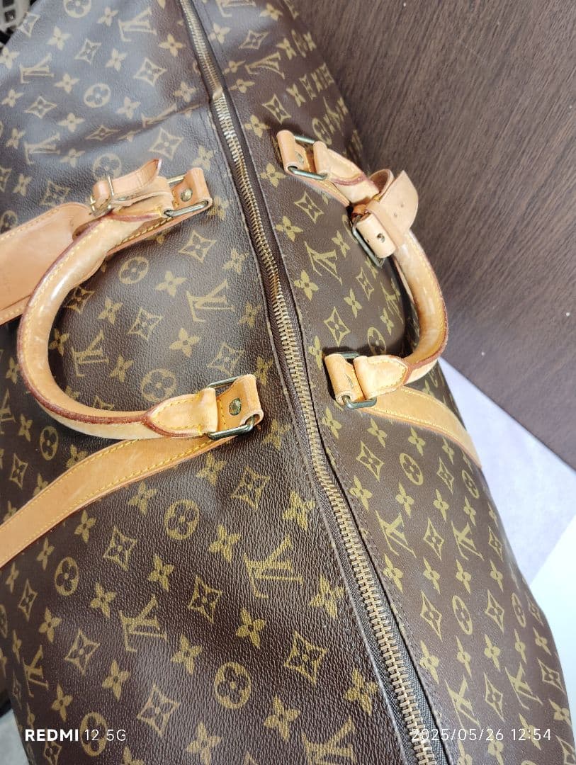 LOUIS VUITTON ルイヴィトン キーポル60 ボストンバッグ ブラウン