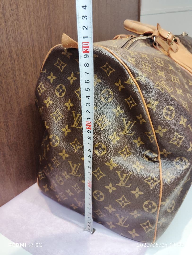 LOUIS VUITTON ルイヴィトン キーポル60 ボストンバッグ ブラウン