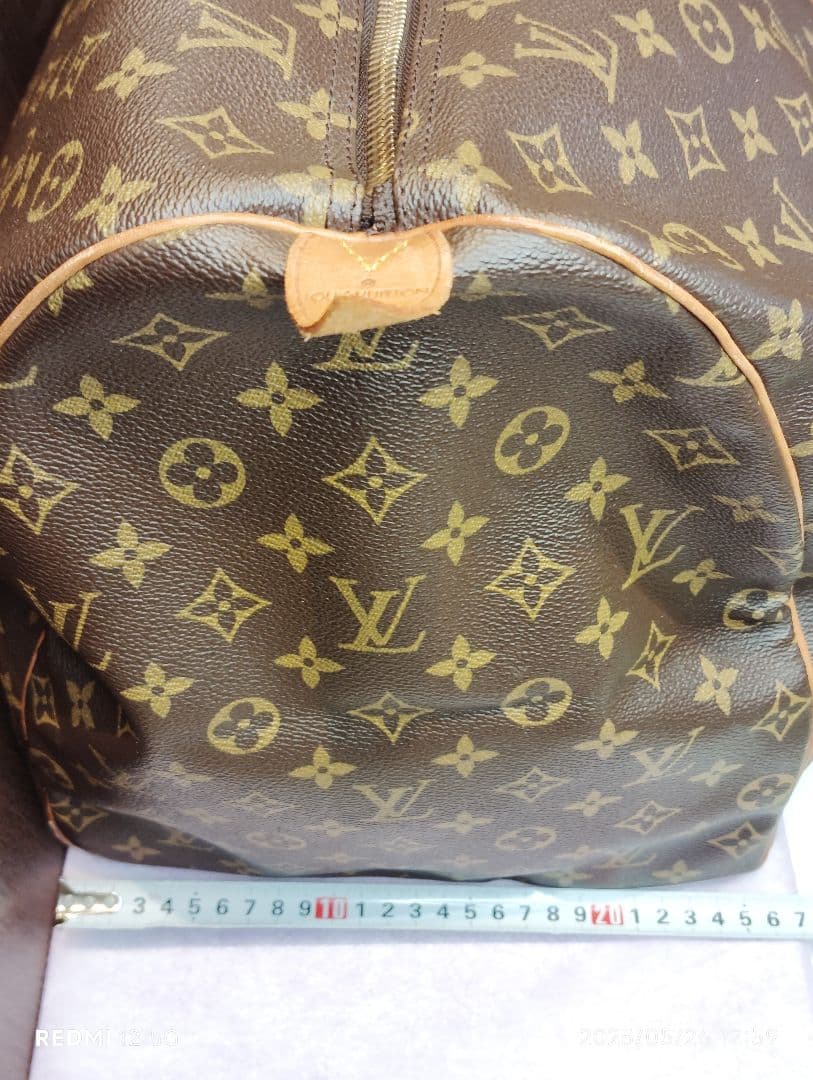 LOUIS VUITTON ルイヴィトン キーポル60 ボストンバッグ ブラウン