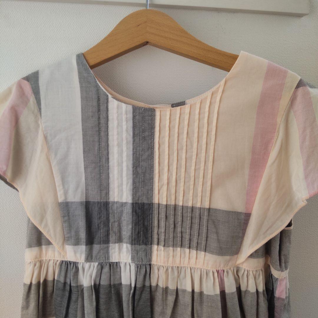 1回着用◎BURBERRY フレアスリーブ ワンピース