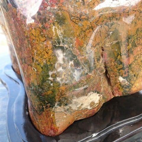 青森産 錦石 鑑賞石 原石 鉱物 パワーストーン 宝石 置物 オブジェ