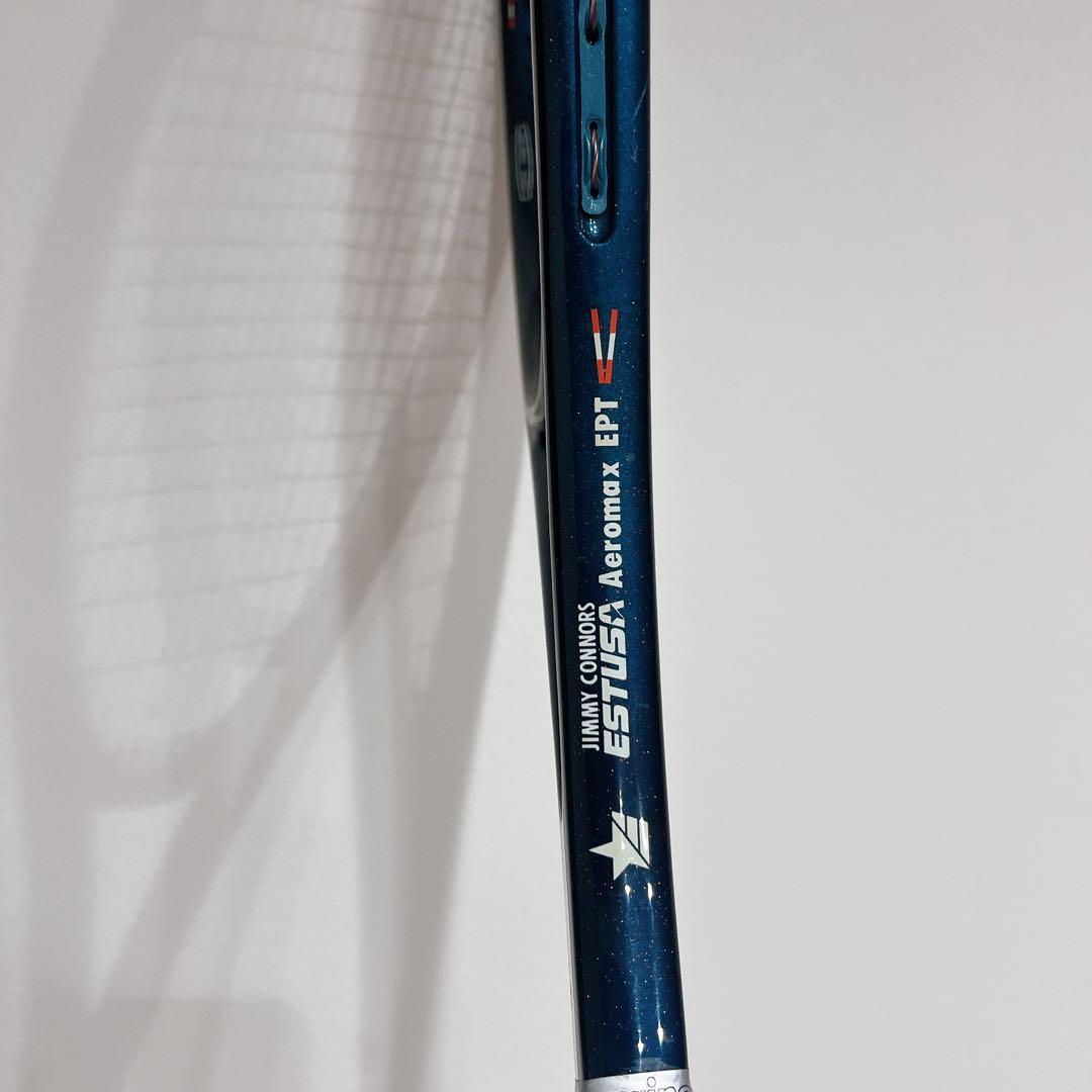 【希少】ジミーコナーズ　ESTUSA Aeromax EPT テニスラケット