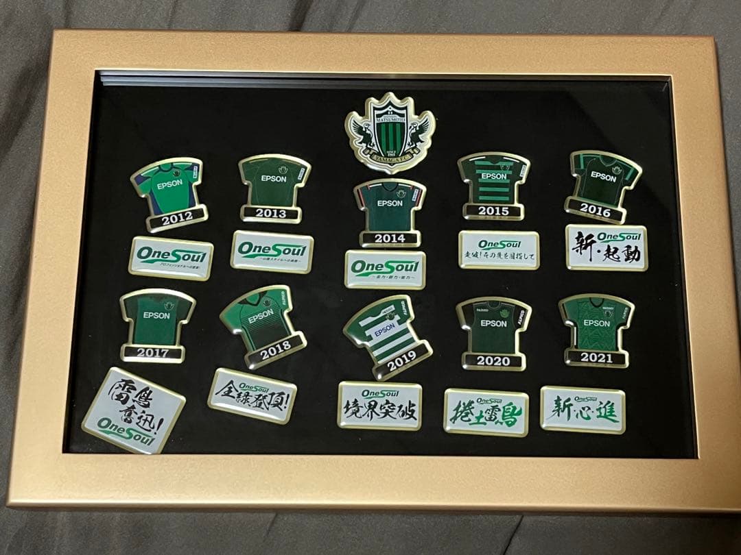 松本山雅 ピンバッジ ユニホーム 新品未使用