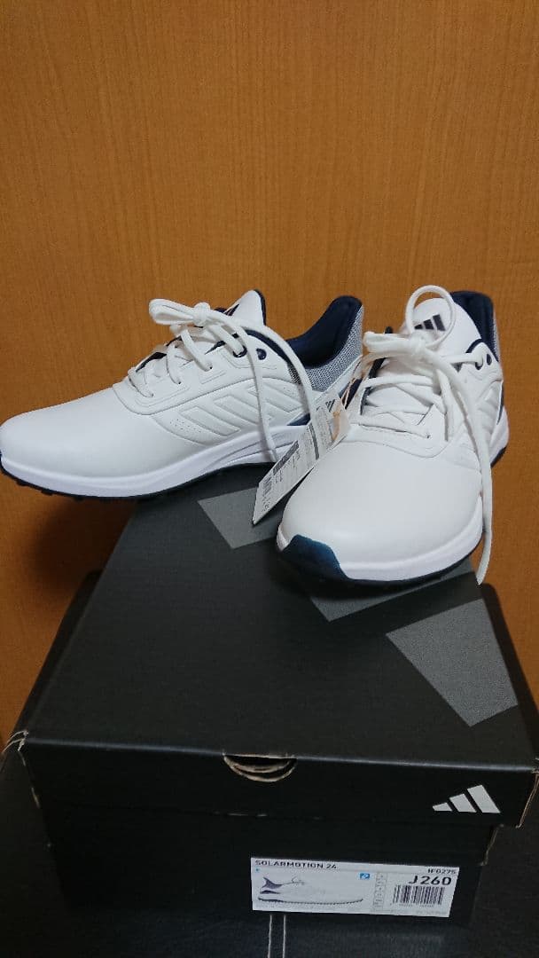 【新品】アディダス ゴルフシューズ ソーラーモーション24 26cm