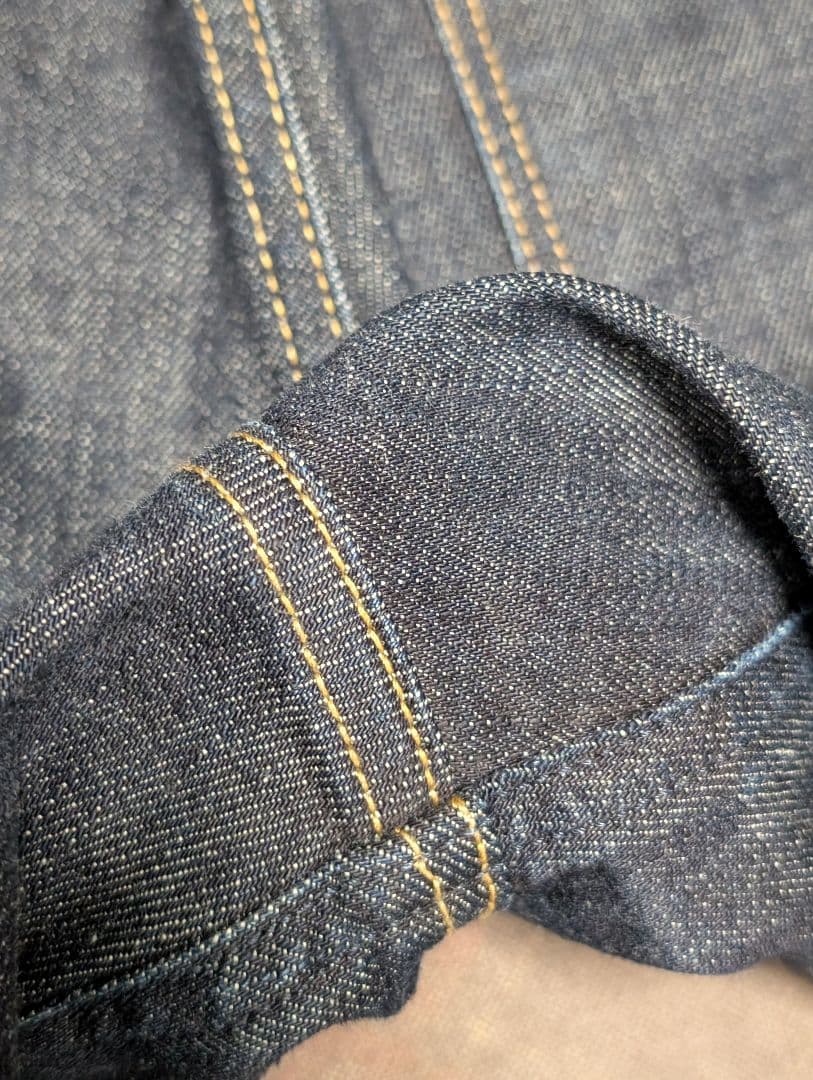 美品 ヤヌーク デニム LEA ボーイズストレート ジーンズ OWI 26