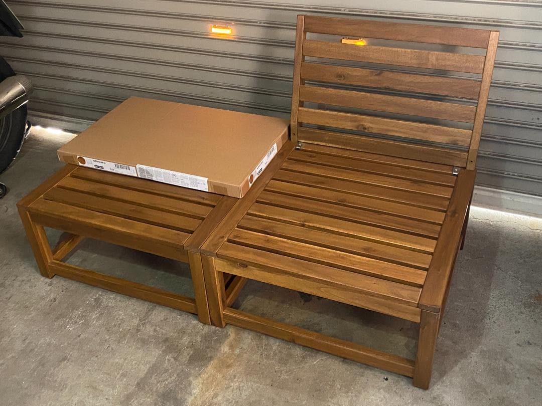 IKEA ネッマロ― 2脚 NÄMMARÖ　ガーデンチェア　引取り希望