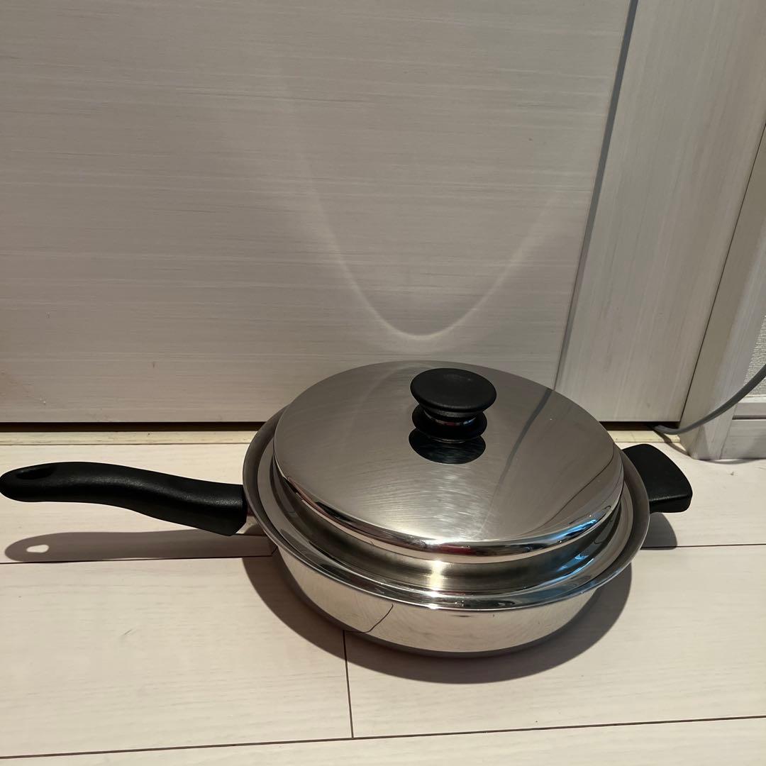すうあんり 【美品】Amway 大フライパン