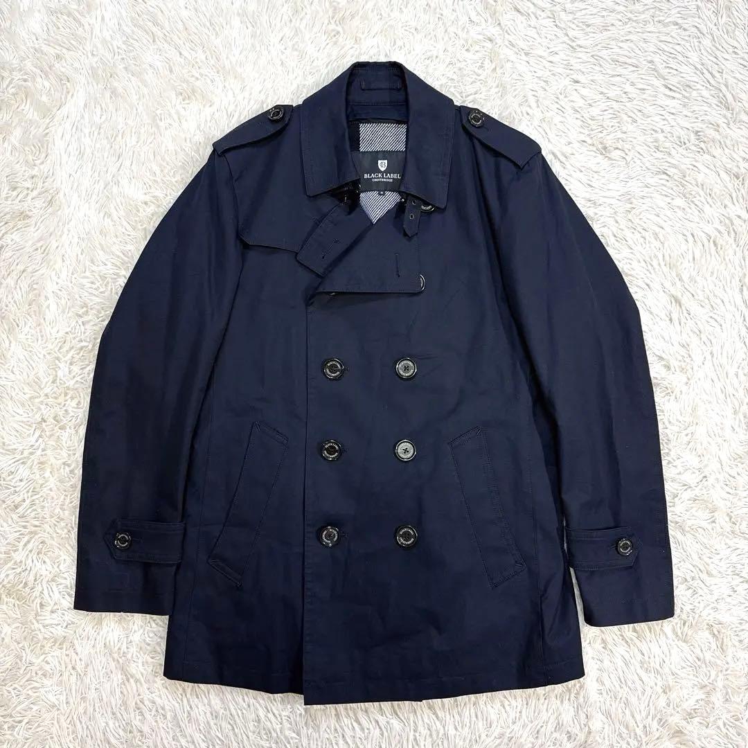 【美品】ブラックレーベルクレストブリッジ トレンチコート ライナー ネイビー M