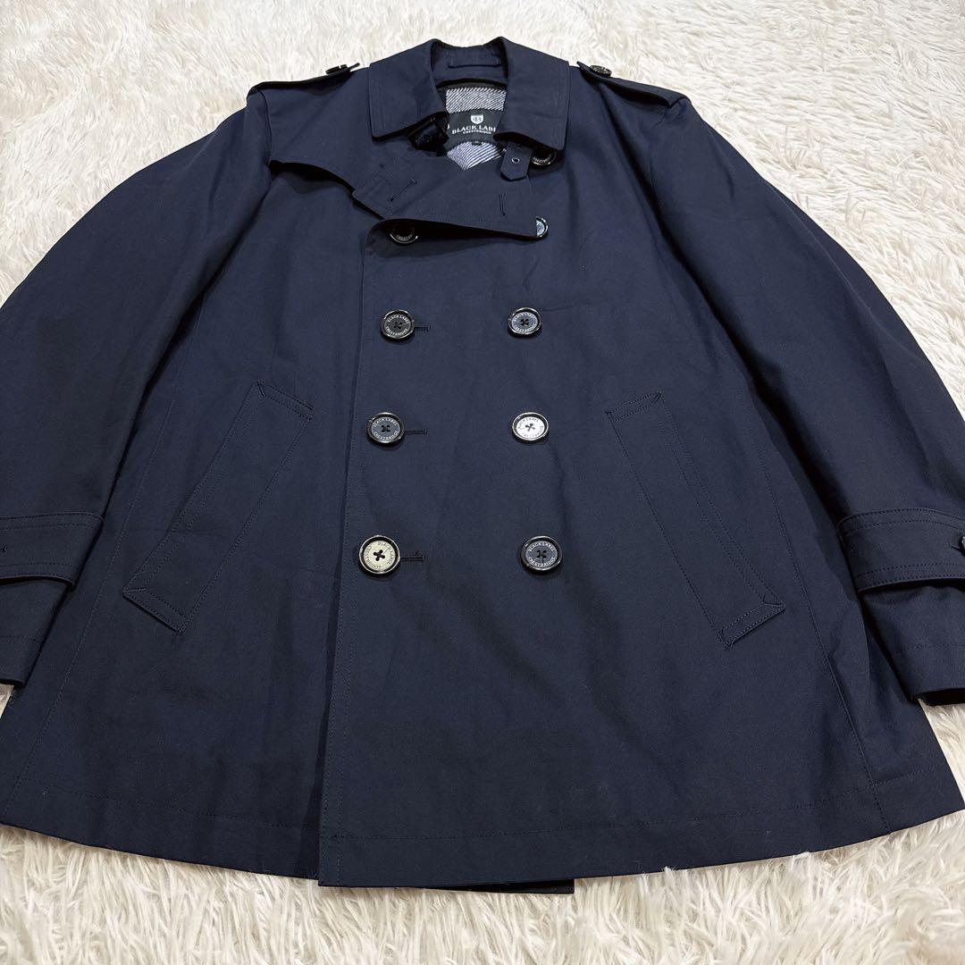 【美品】ブラックレーベルクレストブリッジ トレンチコート ライナー ネイビー M