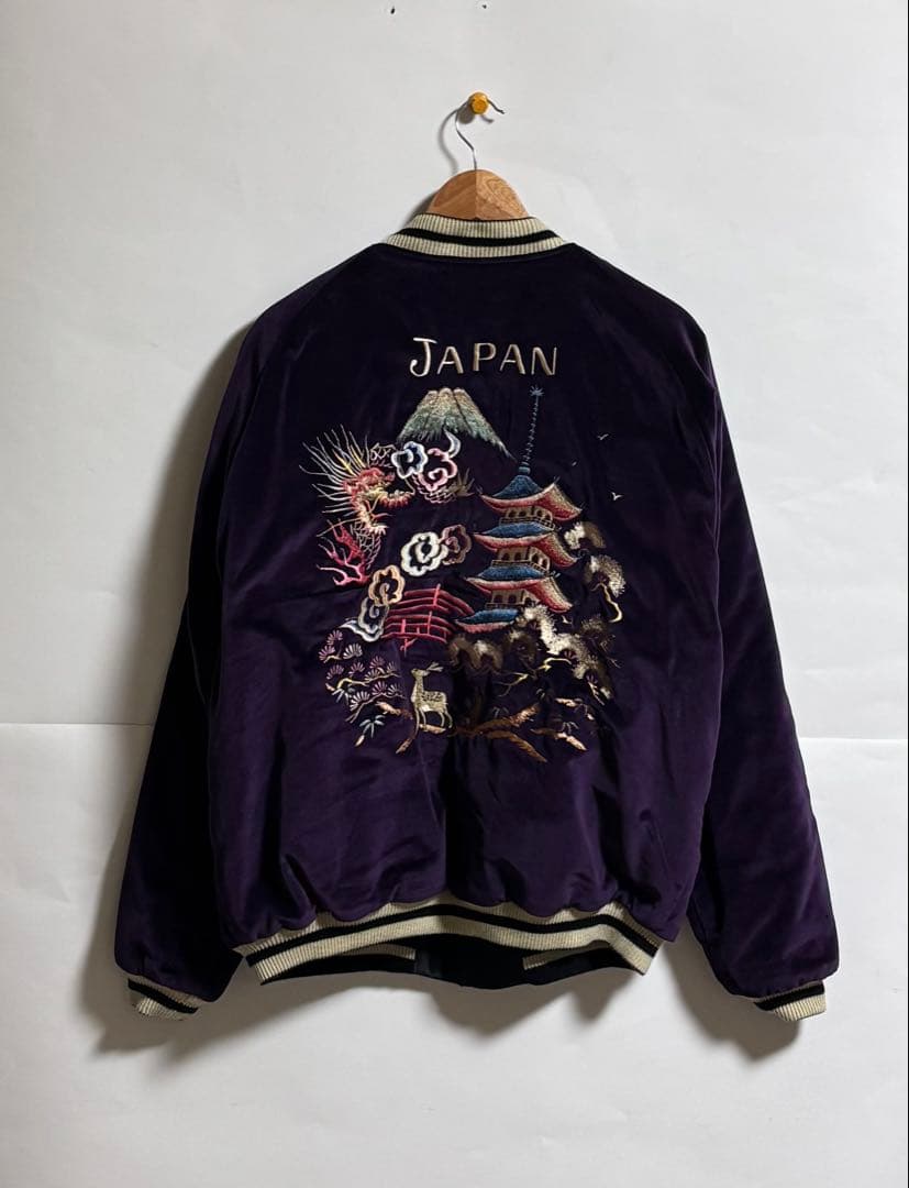 XXXL テーラー東洋 別珍 スカジャン 50s復刻 龍×JAPAN 極希少