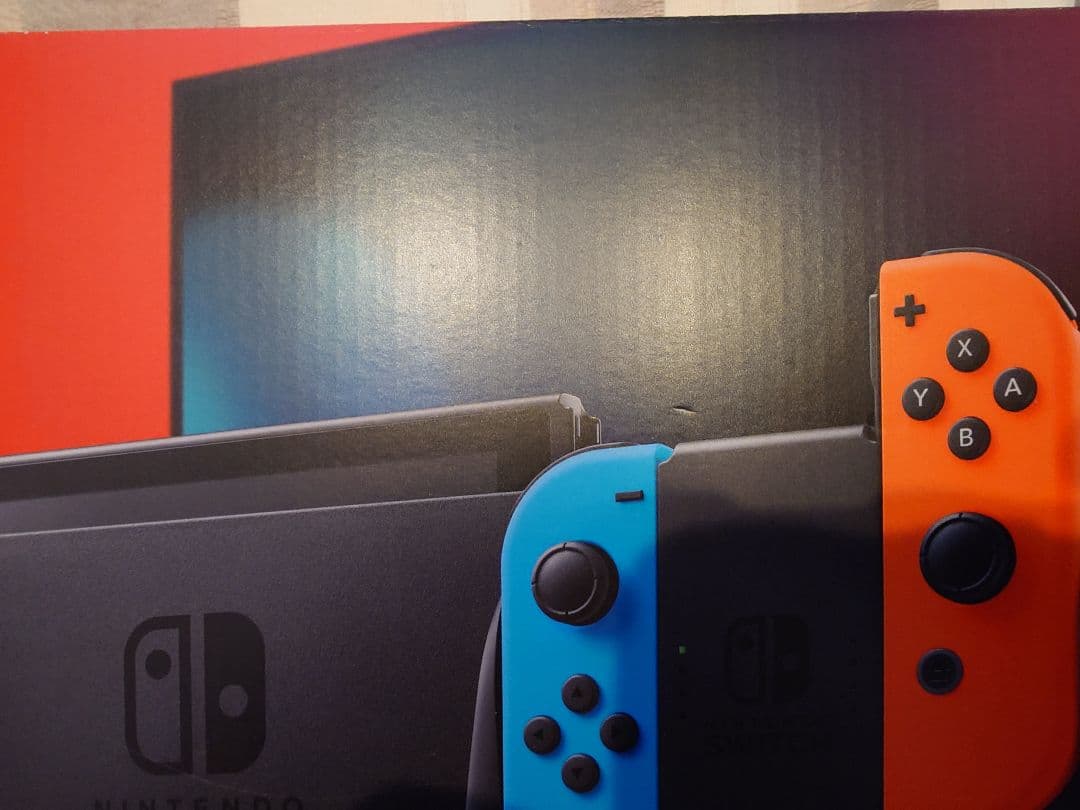 NintendoSwitch本体+Joy-Con充電グリップ+LANアダプター