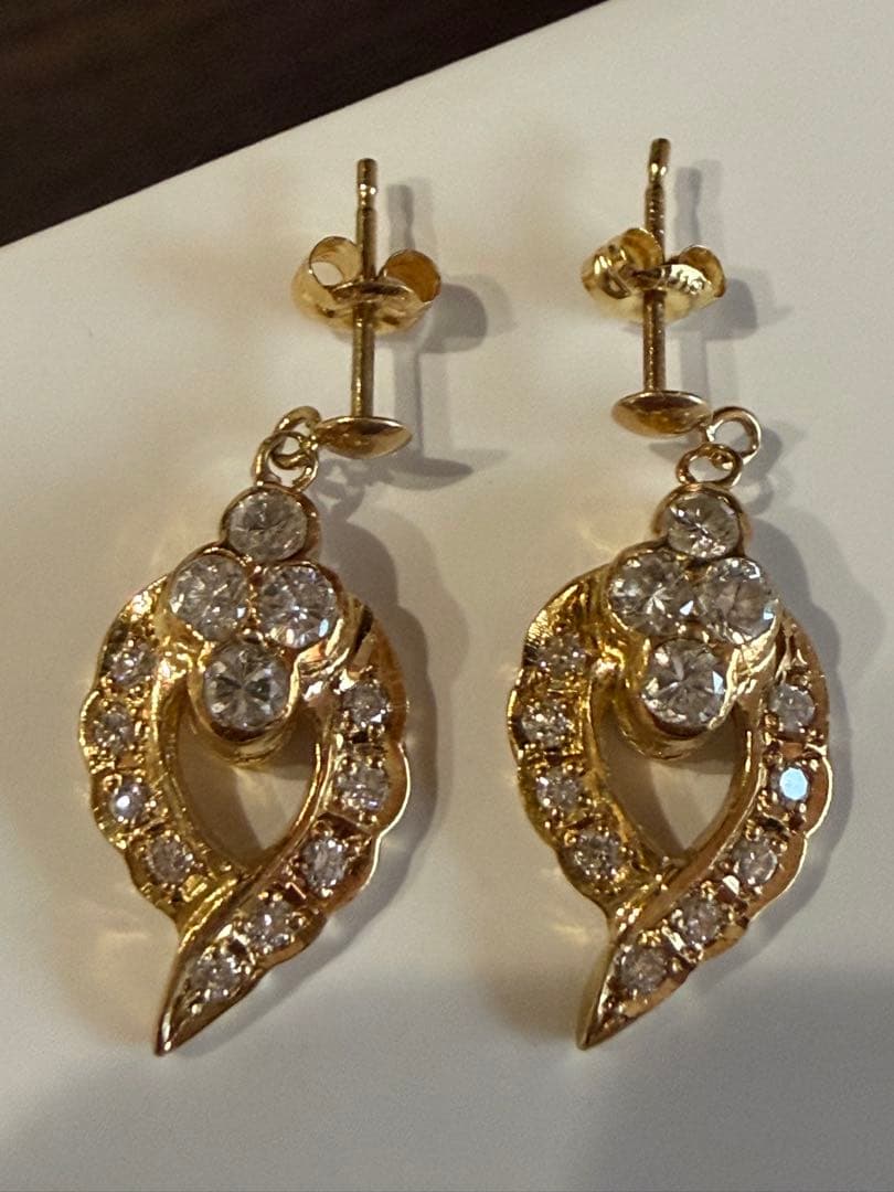 ダイヤモンド❤️k18 18金　　ピアス