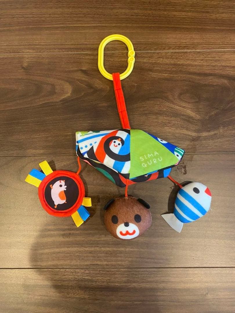 Combiグレー ベビーカー スゴカル　4キャス　エアー オプション3点付き