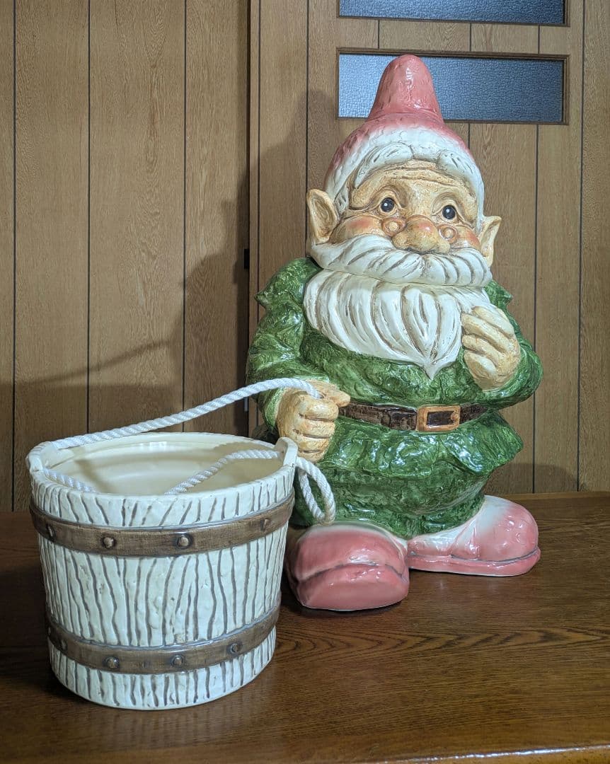 シャーウッド（大）（小人と樽の置物）セトクラフト製