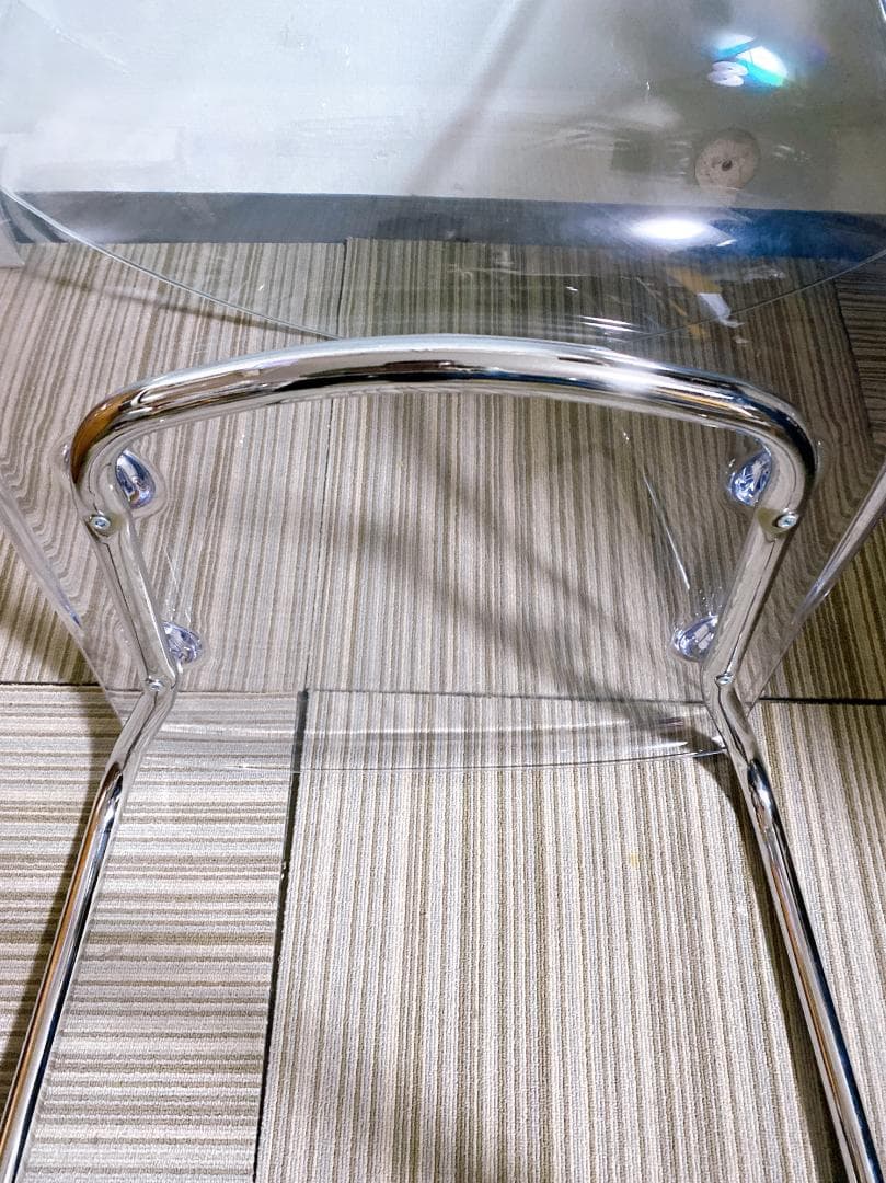 IKEA TOBIAS トービアス ダイニングチェア 椅子 クリア