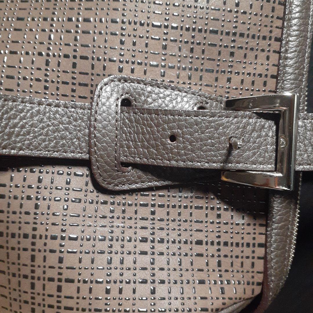 印傳屋の甲州印傳ボストンバッグ(未使用品)