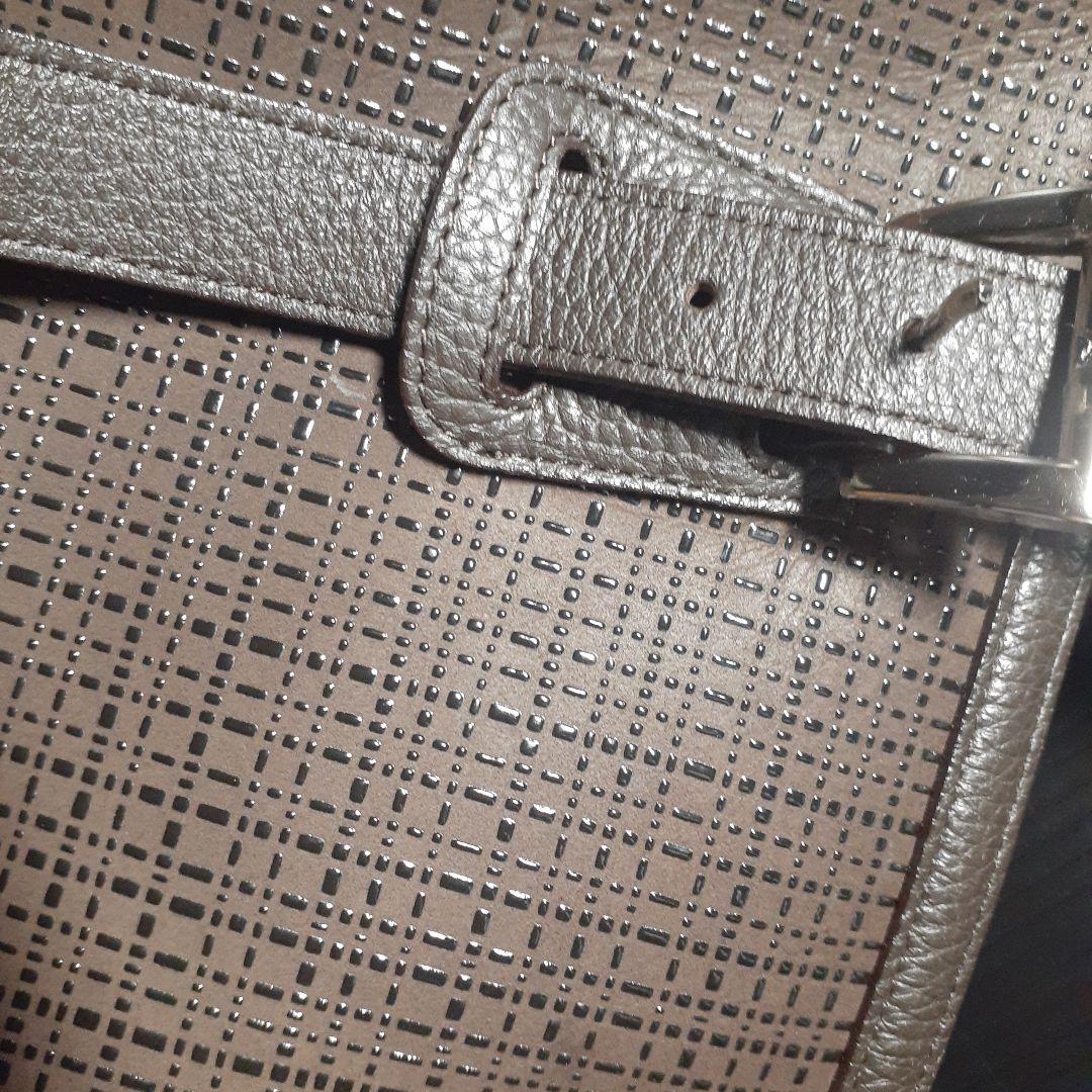 印傳屋の甲州印傳ボストンバッグ(未使用品)