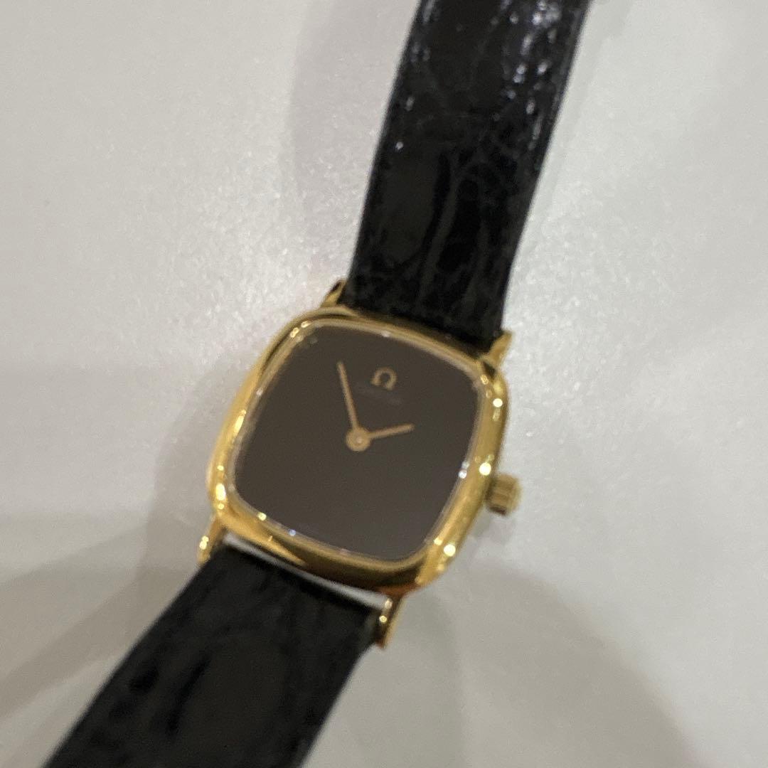 プ*ン様 美品　不動　オメガ デビル クォーツ 腕時計 OMEGA DE VIL