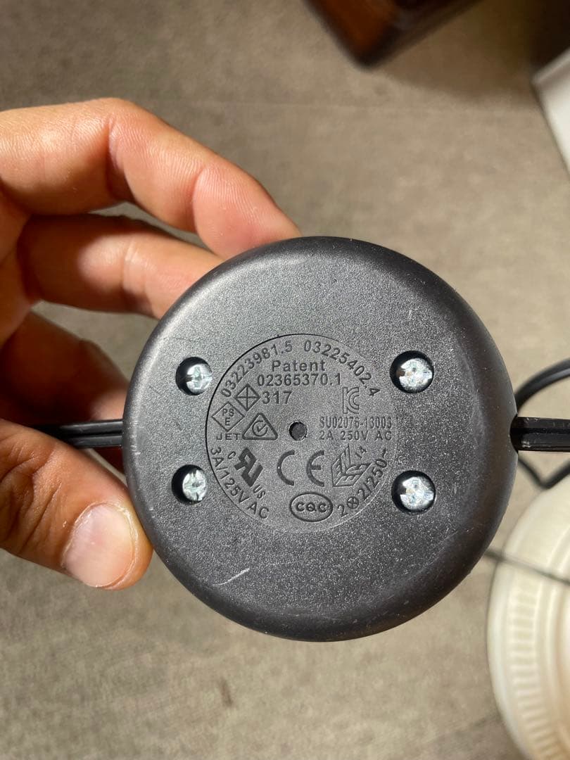 ブリュエット スタンドシャンデリア 5灯 フロアライト ホワイト 分解発送予定