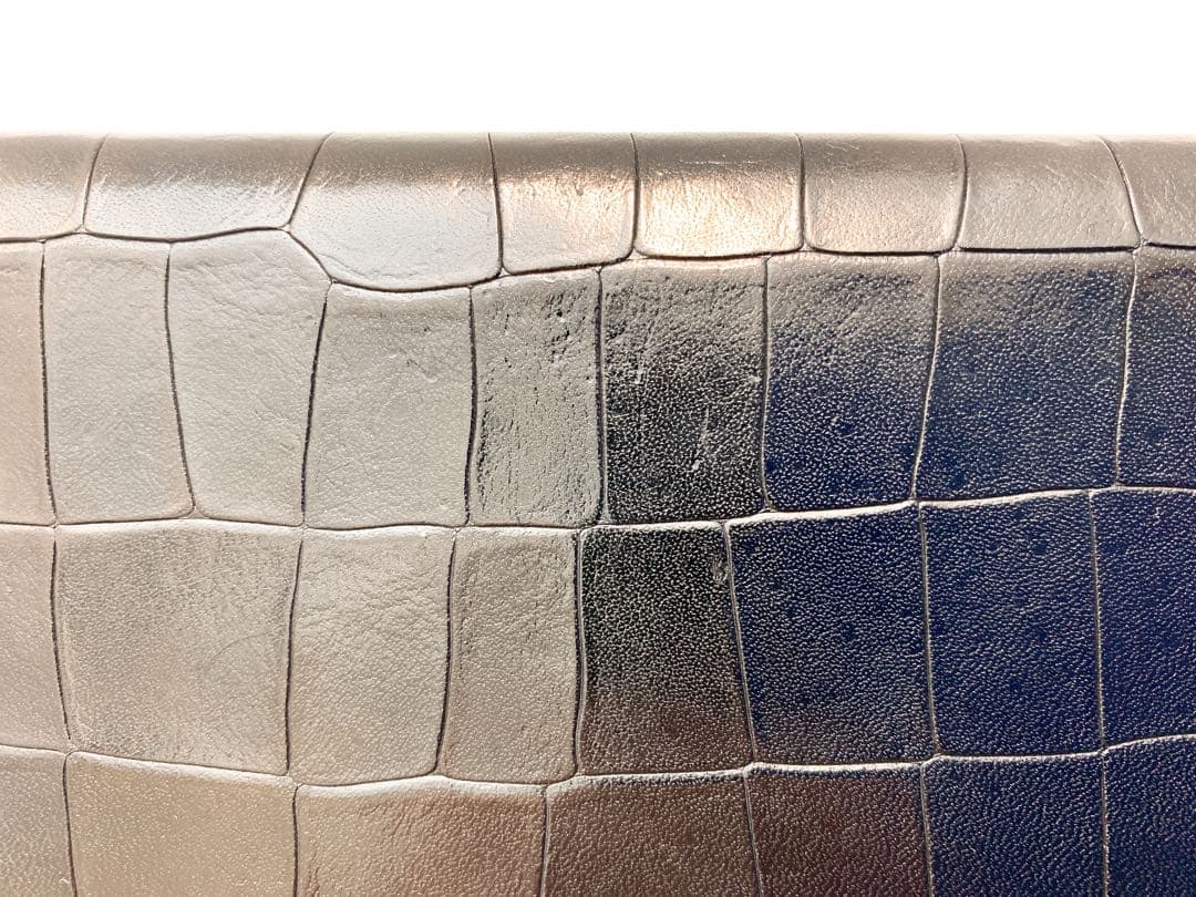 【新品】ヴィヴィアンウエストウッド かぶせ長財布 札入 クロコ オーブピン 黒