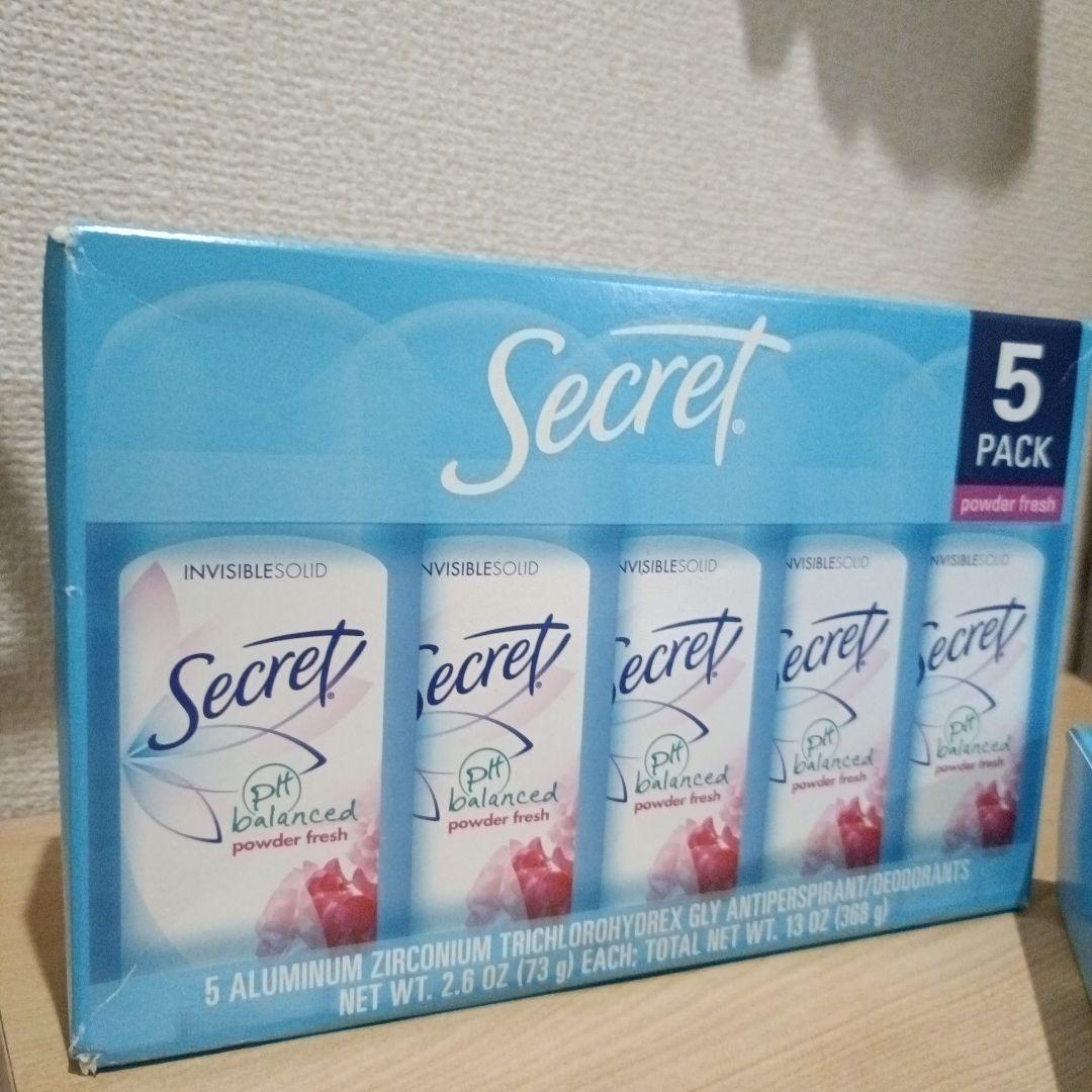 値下中【11本セット】secret デオドラントスティック パウダーフレッシュ
