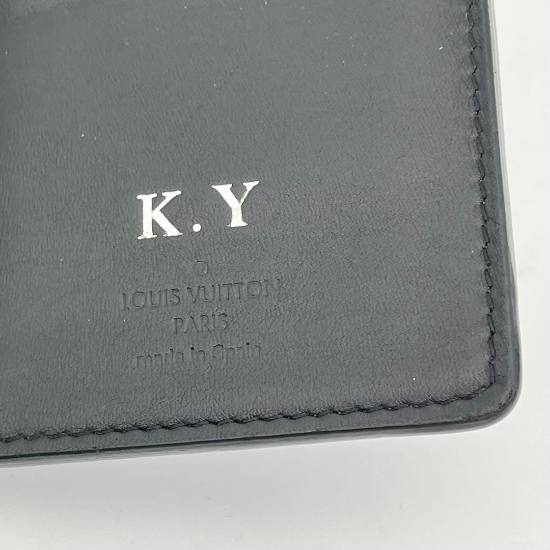 ルイヴィトン 長財布 フラップ ダミエ アンフィニ ブラザ 黒 N63010