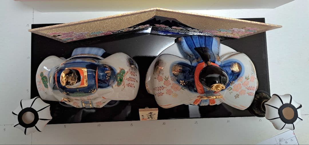 ①ひな人形 親王飾り 薬師堂 光堂作