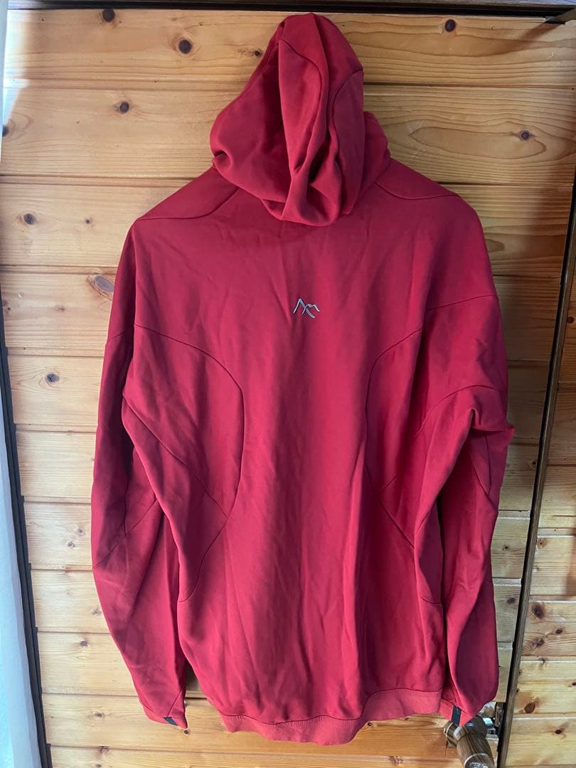 7mesh セブンメッシュ　パーカー　赤　L