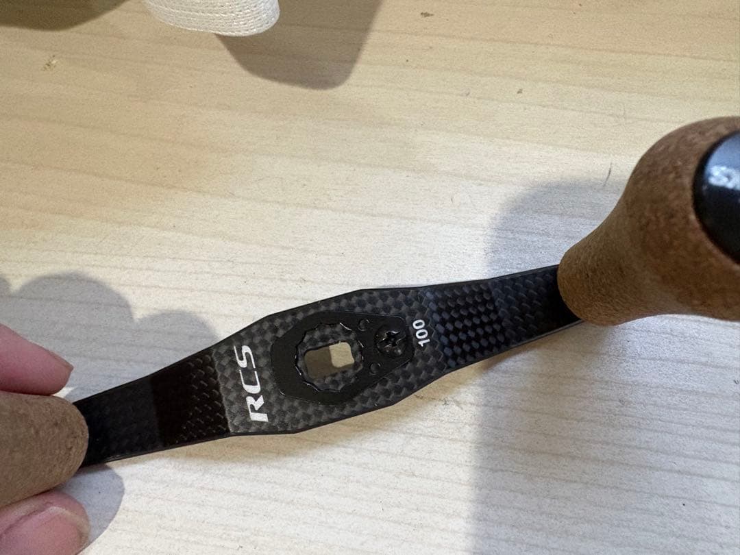 ★☆ダイワ SLPワークス RCS 100ｍｍカーボンクランクハンドル 美品