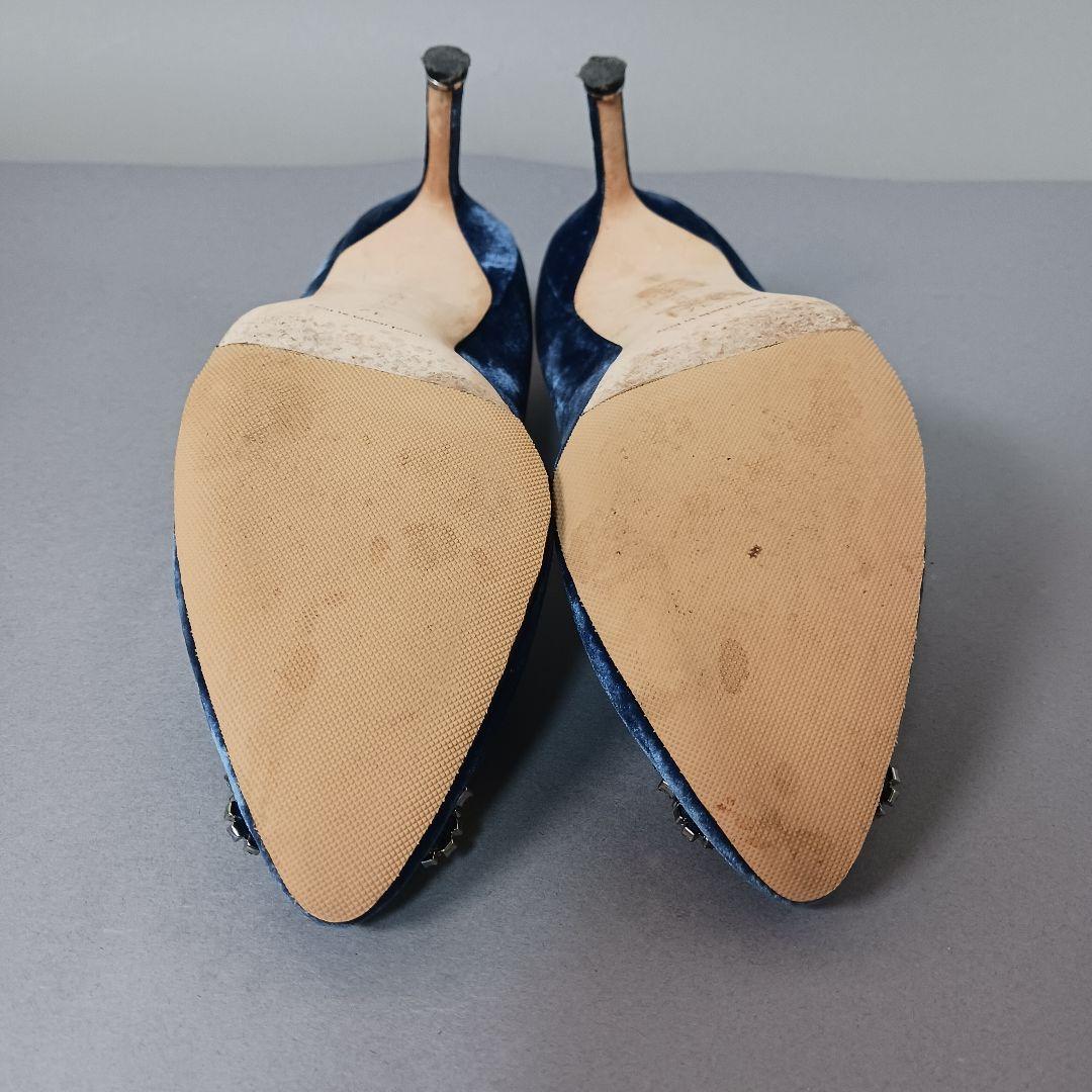 688/Manolo Blahnik マノロブラニク/パンプス/ハンギシ/37