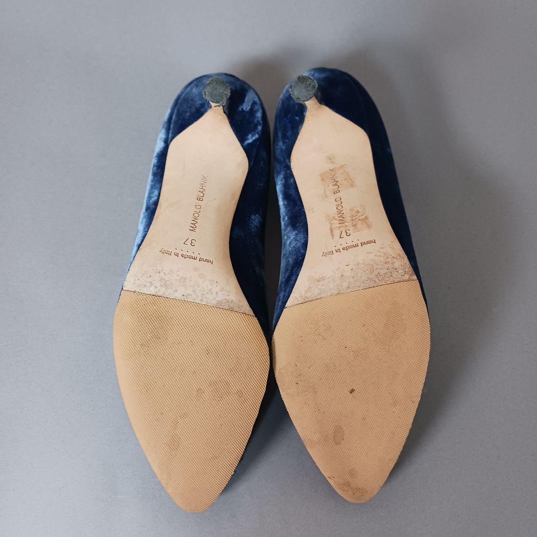 688/Manolo Blahnik マノロブラニク/パンプス/ハンギシ/37