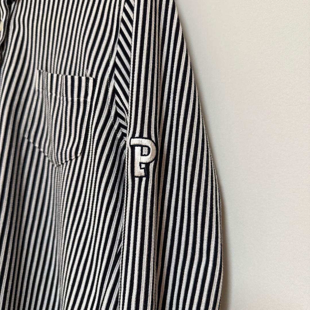PEARLY GATES ゴルフウェア ストライプ 長袖 シャツ ボーダー