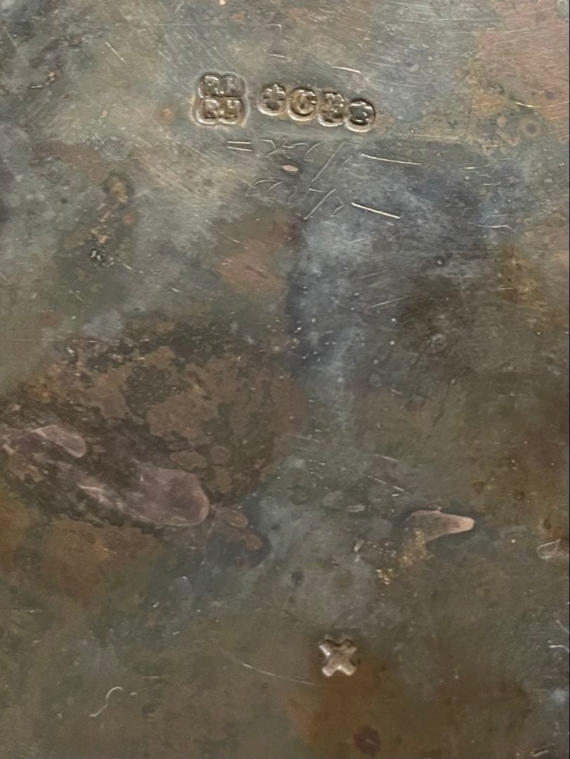 ❣️希少✨イギリスシルバープレートビスケットバレルボックス