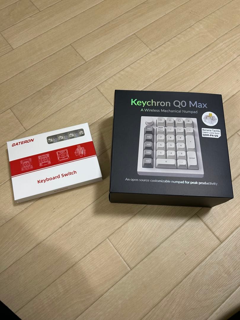 Keychron Q0 Max ワイヤレスメカニカルテンキー