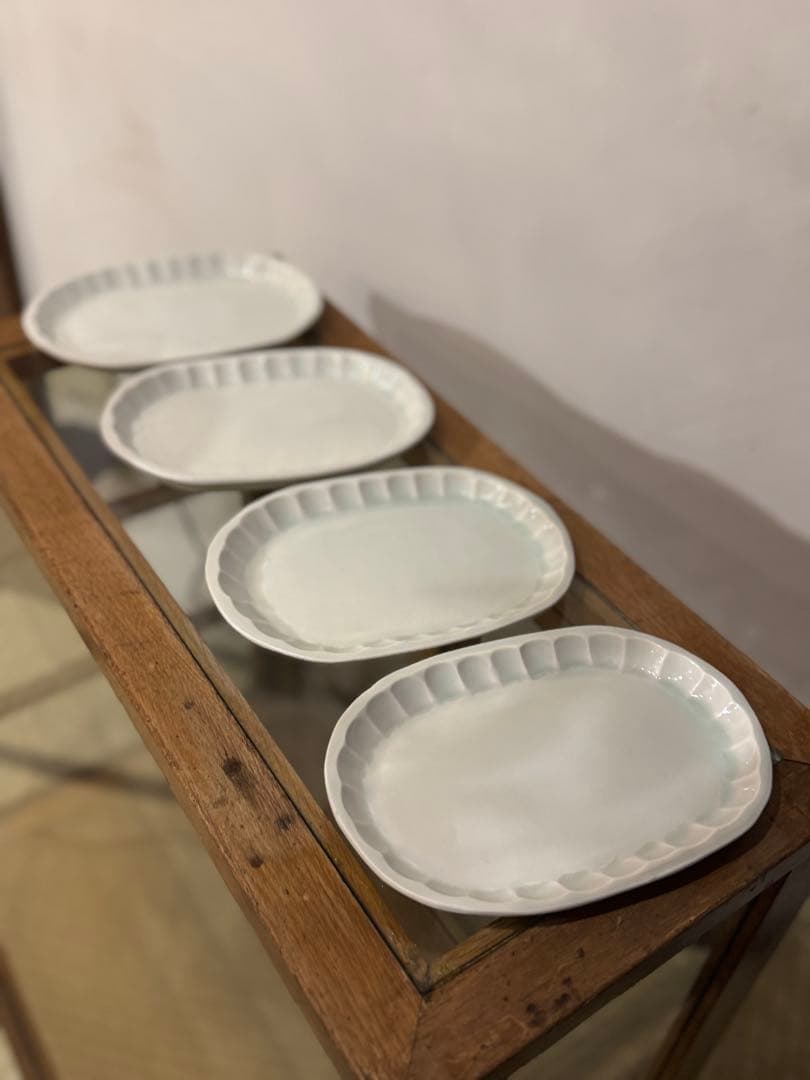 五十嵐元次さんの楕円皿　４枚