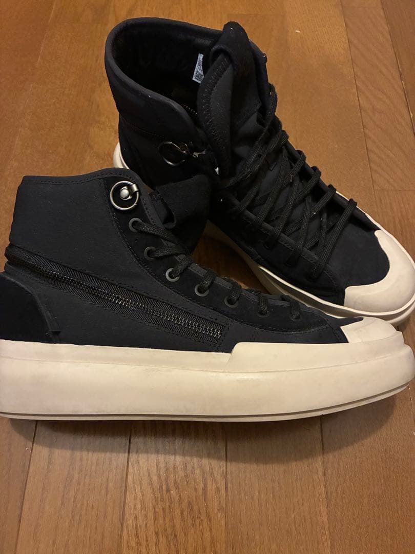 Y-3 ハイカットスニーカー　ワイスリー　ジップ