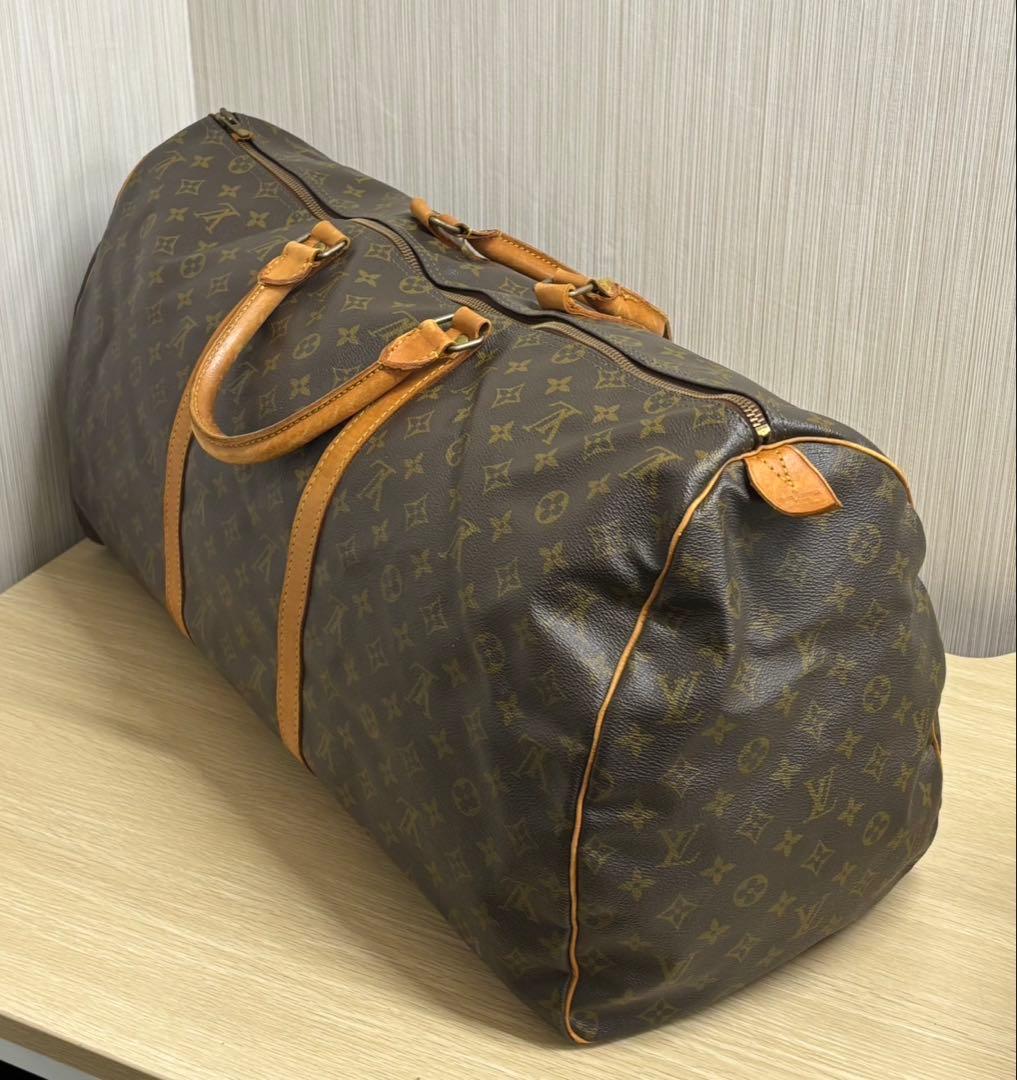 オールド ルイヴィトン キーポル60 ボストンバッグ ファスナー ECLAIR