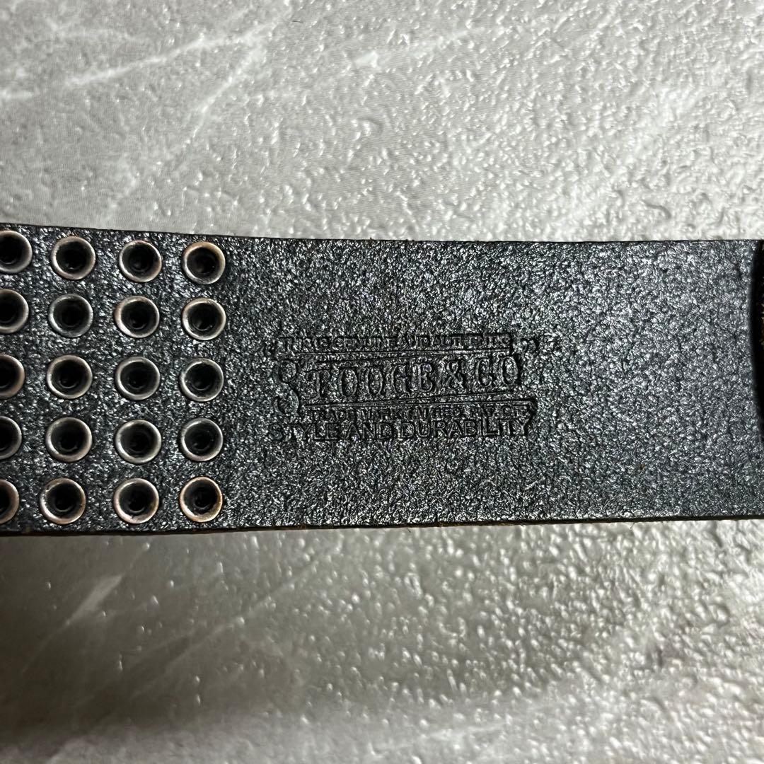 y2k 00s スタッズベルト グランジ レザー　本革　アメカジ　バイカー