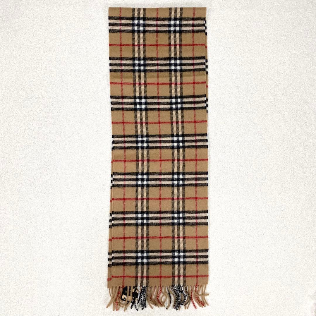 新品タグ付き✨ BURBERRY バーバリー マフラー ノバチェック ウール
