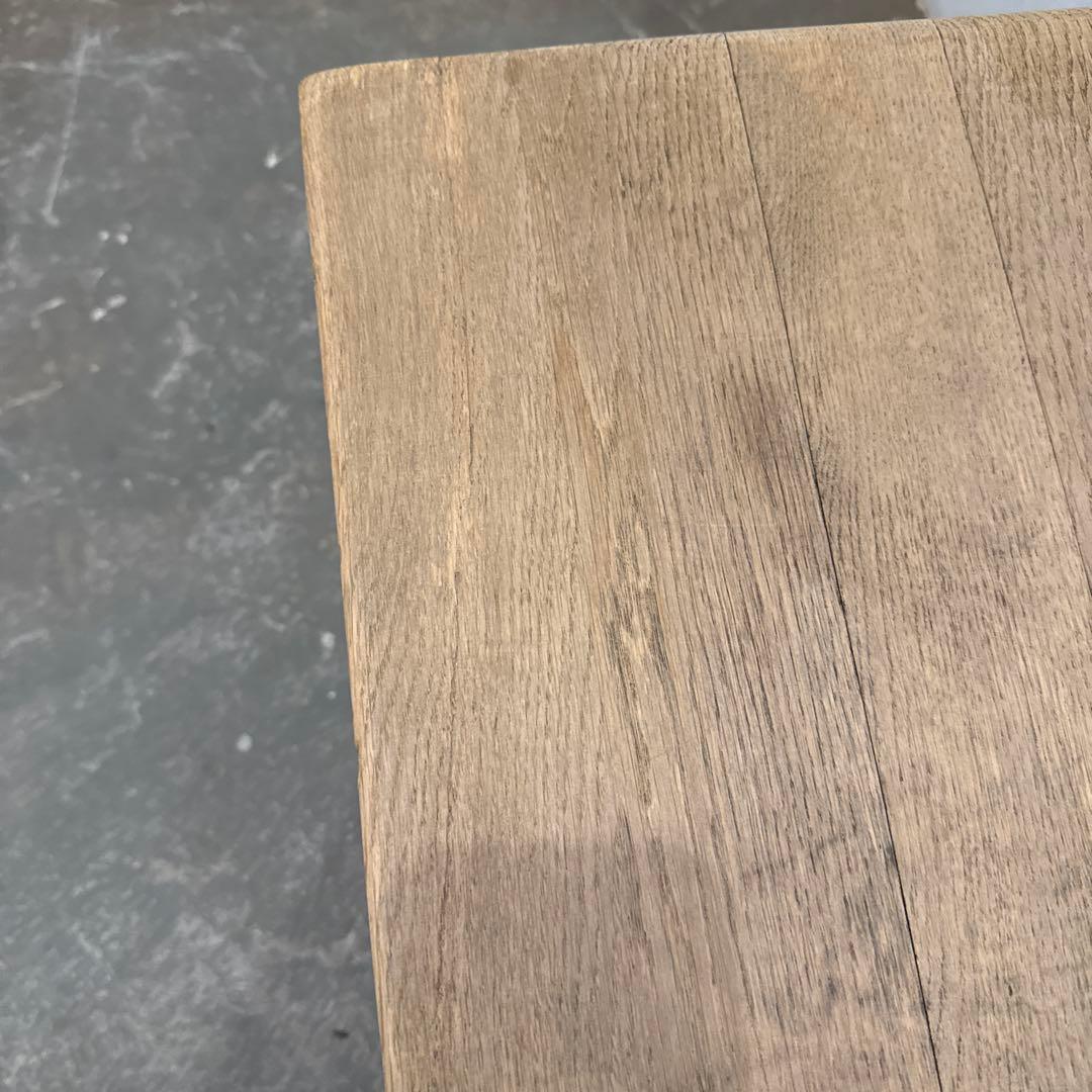 ヴィンテージ　テーブル　引き出し付き　剥離