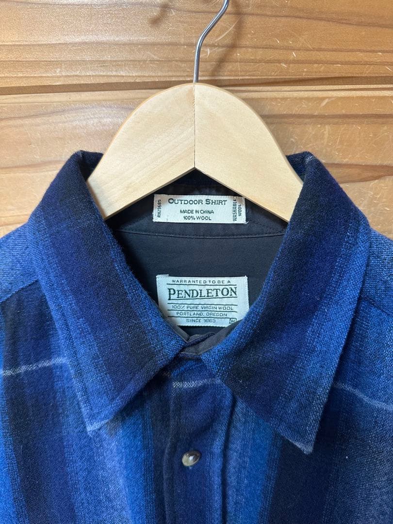 Pendleton ストラップウールシャツ M tenderloin