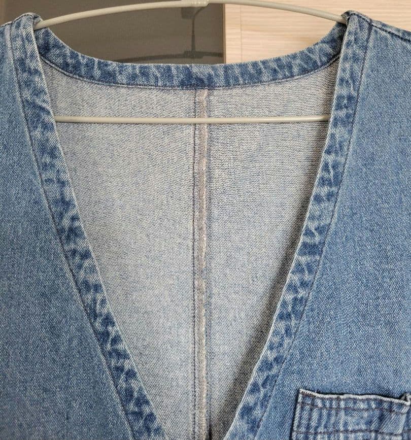 ソウルベリー　店長のデニムなサロペット　4L　オーバーオール　大きいサイズ