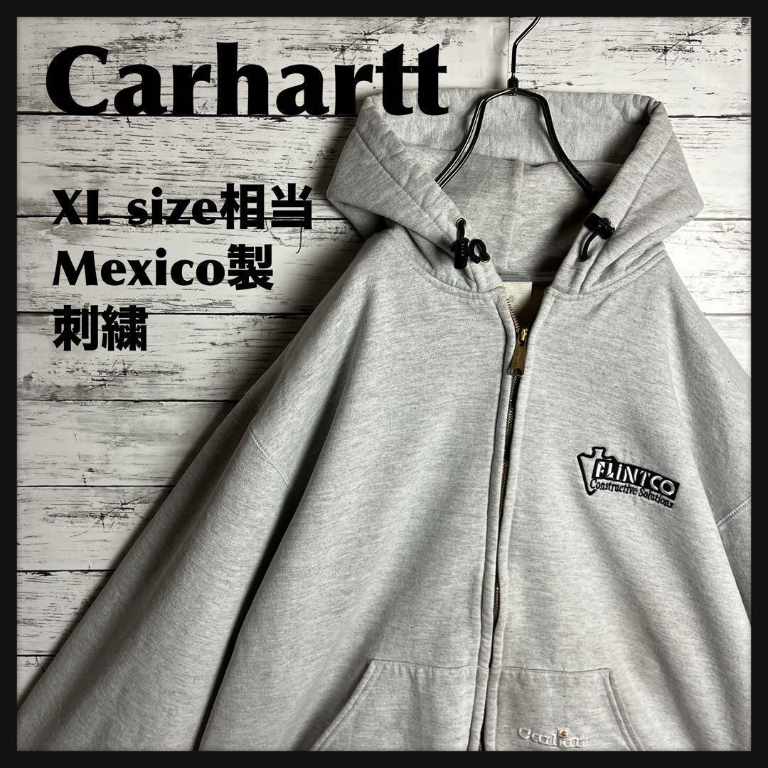【即完モデル‼︎】Carhartt☆XL フルジップ パーカー D168