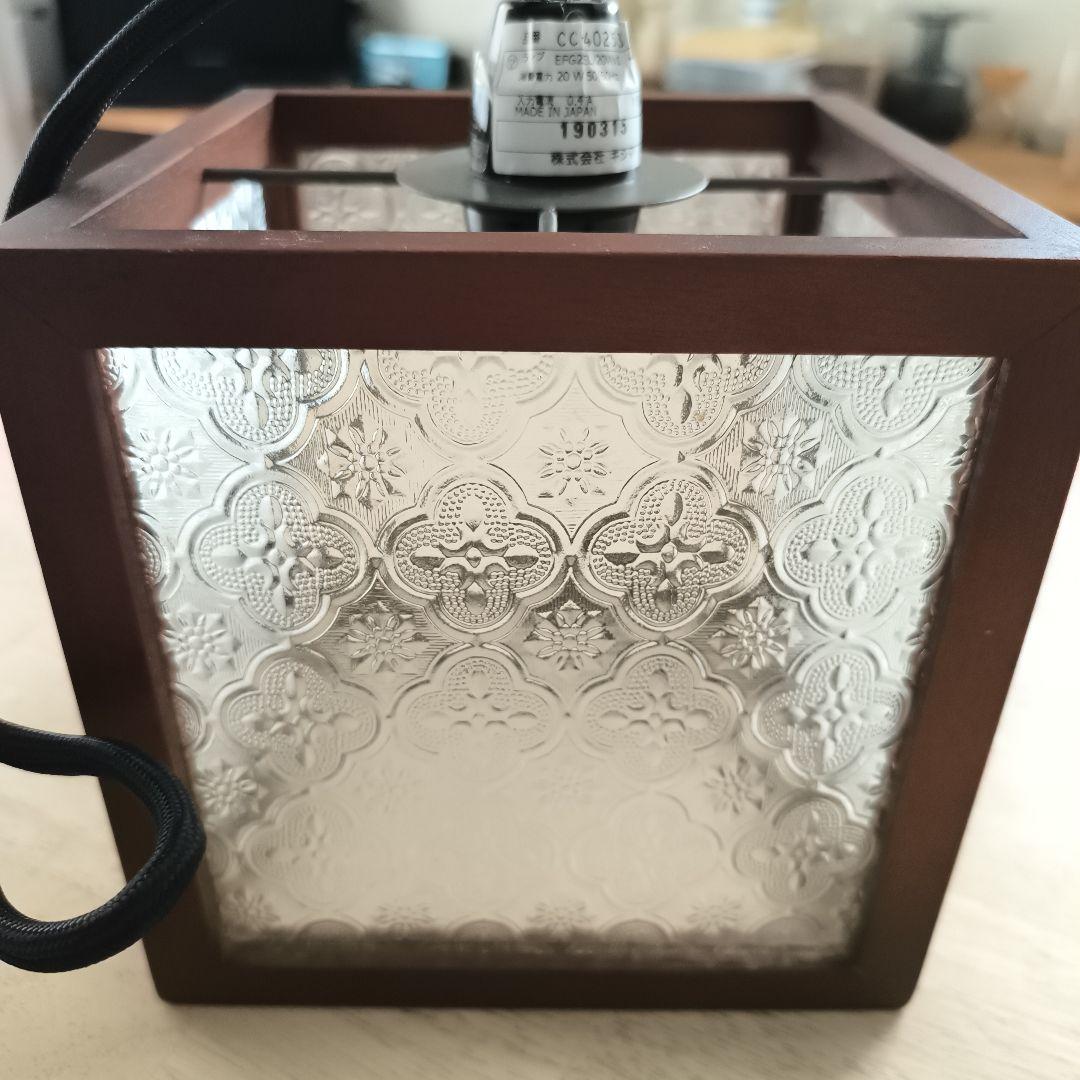 日本製 フローラガラス ペンダントライト 20W