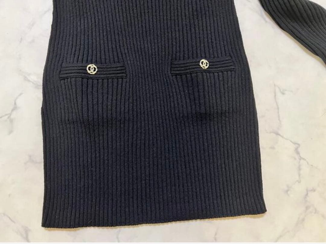 FJ様　CHANEL ニットワンピース未使用　40 正規品