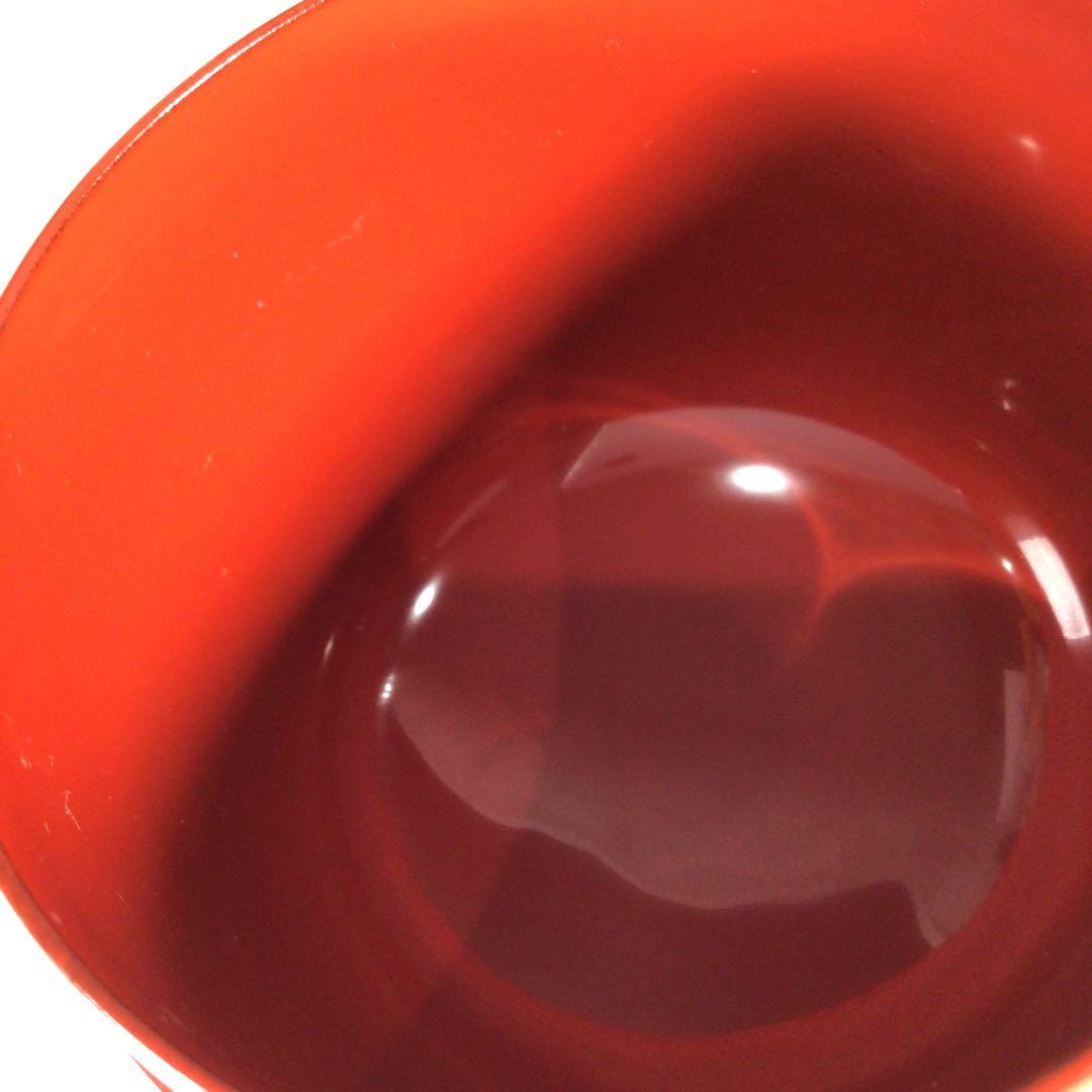 Ｎ９９８　棗　『中出松峰作』『黒漆内朱』『貝合立雛蒔絵』『中棗』　共箱　茶道具