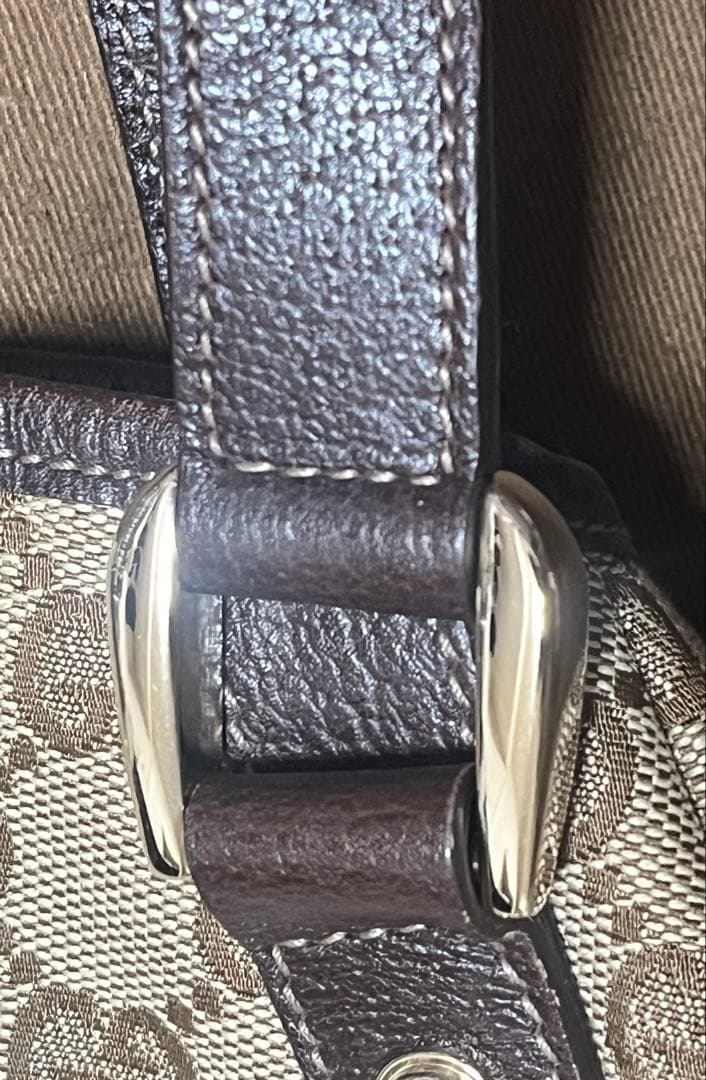 【GUCCI】GGキャンバストートバッグ　アビー