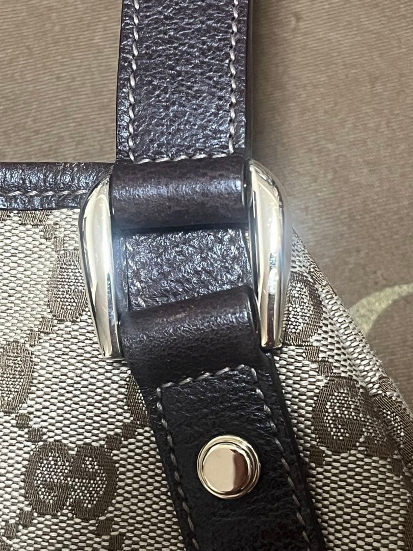 【GUCCI】GGキャンバストートバッグ　アビー