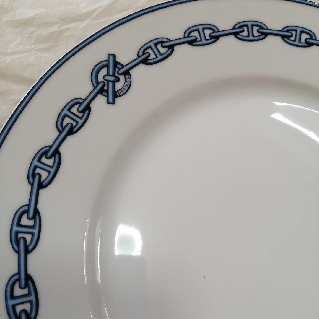 エルメス 27.5cmディナープレート1枚 大皿 シェーヌダンクル