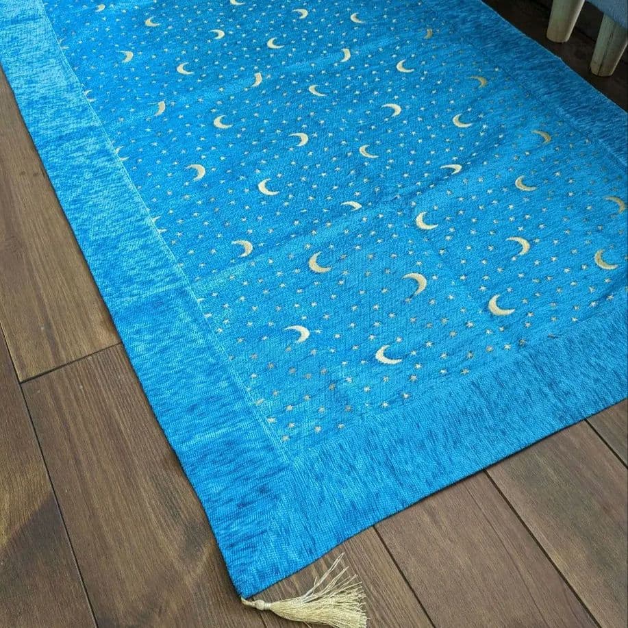 ＊NEW＊トルコ製 ラグマット (月と星)